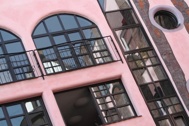 Die grne ZITADELLE von Magdeburg / Ein Architekturprojekt von Friedensreich Hundertwasser