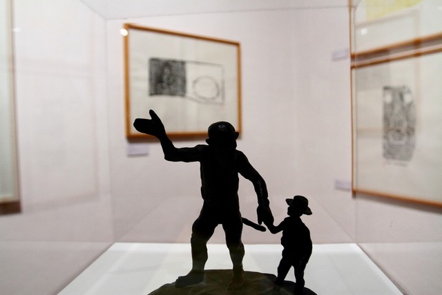 Arbeiten von Beuys sowie von seinen Schlern im Stadtmuseum Borken