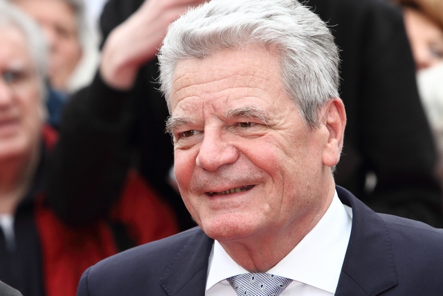 Bundesprsident Joachim Gauck zu Besuch in Marl